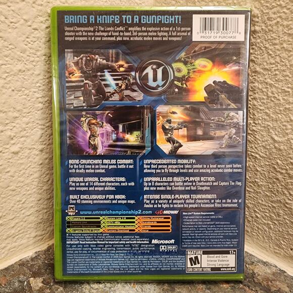 Game - Unreal Championship 2: The Liandri Conflict (NEW) - Xbox - Picture 2 of 5